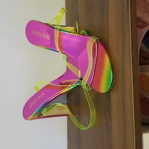 Women's Multicolor Heels